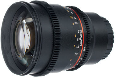 Samyang MF 85mm T1,5 Video DSLR II MFT