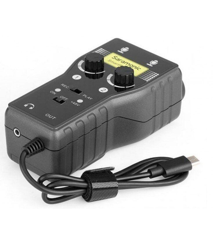 Saramonic Adaptador Smart Rig + Uc De Microfono/guitarra