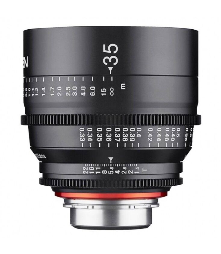 Samyang Objetivo Xeen 35mm T1.5 Vdslr Ff Cine Para Canon