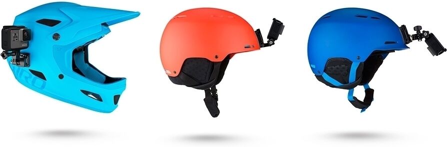 Gopro Soporte manillar cámara video gopro helmet front and side mount