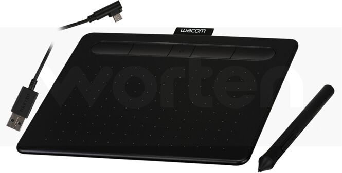 Wacom Tableta Gráfica WACOM Intuos CTL4100W-S (USB y Bluetooth - Windows y Mac OS - 152.0 x 95.0 mm)