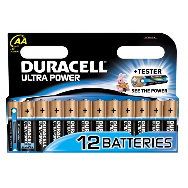 Duracell AA Ultra Power 12 kpl Patterit