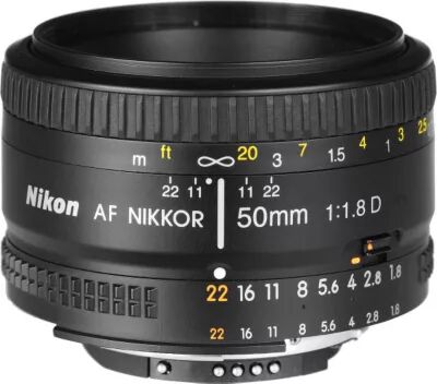 Nikon Obj NIKON AF 50mm f/1.8D Nikkor