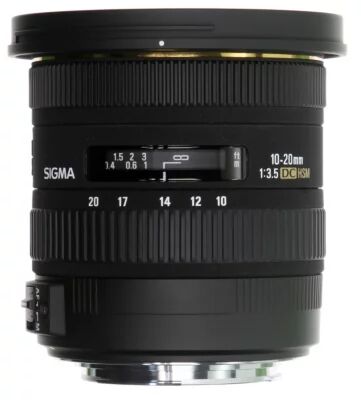 Sigma Obj SIGMA 10-20mm f/3.5 DC EX HSM Nikon