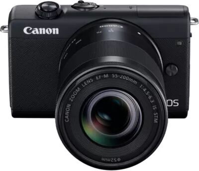 Canon APN CANON M200 Noir+EF-M 15-45mm+EF-M 55