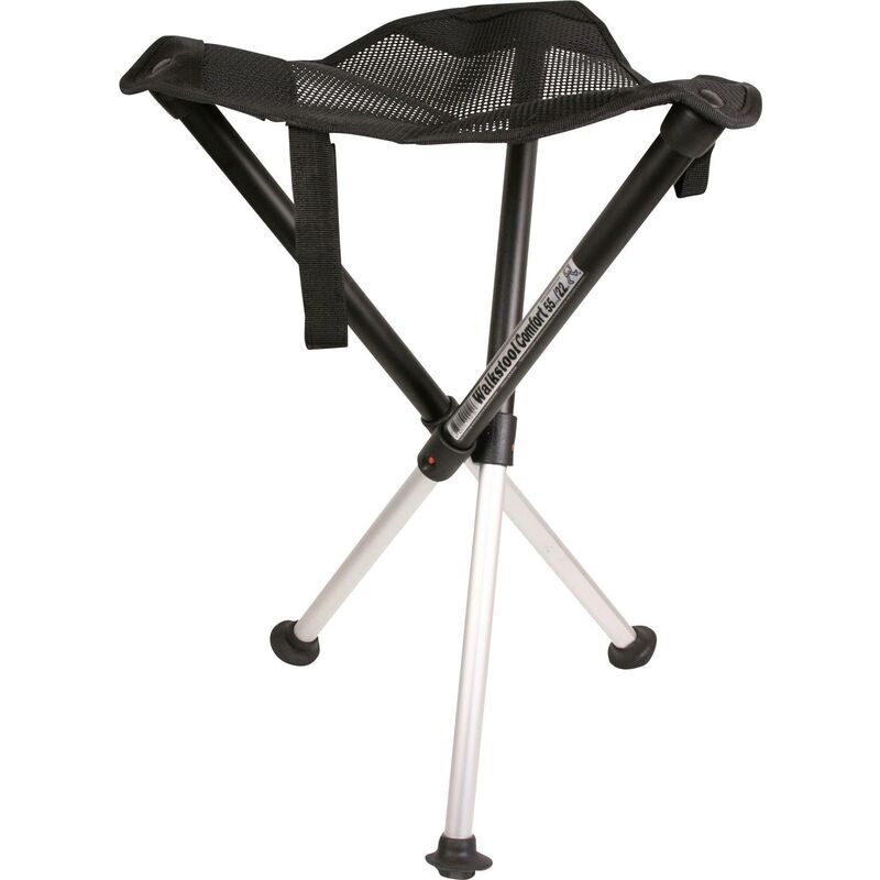 WALKSTOOL Tabouret pliant Comfort XL 63547 noir, argent Charge (poids) max. 225 kg 1