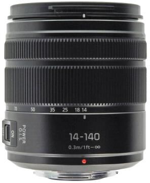 Panasonic 14-140mm 1:3.5-5.6 Lumix G Vario ASPH OIS noir reconditionné