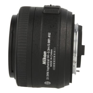 Nikon Nikkor 35mm F1.8 SWM AF-S DX MA G Objektiv noir reconditionné