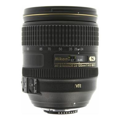 Nikon 24-120mm 1:4 AF-S G ED VR NIKKOR noir reconditionné