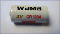 Pile CR123A Lithium 3 Volts