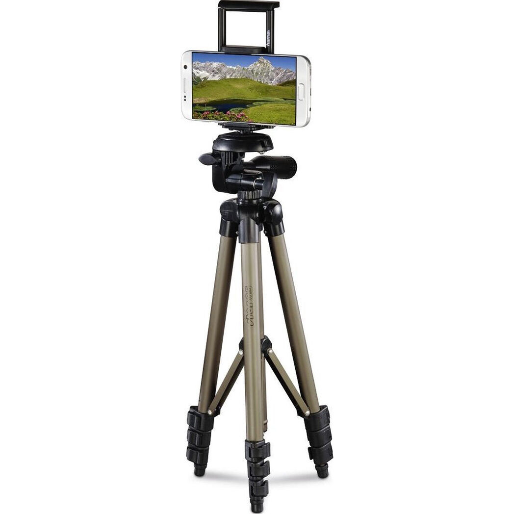 Hama Tripod voor smartphones / tablets - Aluminium - Zwart