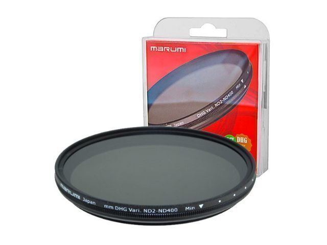 Marumi Filter DHG Grijs Variabel ND2-ND400 62 mm