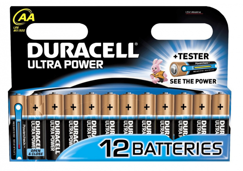 Duracell AA Ultra Power 12 st Batterijen