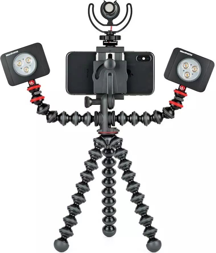 Joby GorillaPod Rig - Selfie Stick / Tripod Stativkit - Svart