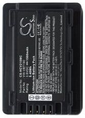 Panasonic HC-V110P (1500 mAh 3.6 V, Sort)