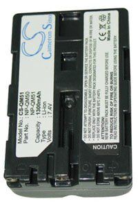 Sony DCR-DVD100 (1300 mAh 7.4 V, Grå)
