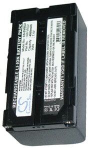 Hitachi VM-E530A (4000 mAh 7.4 V, Grå)