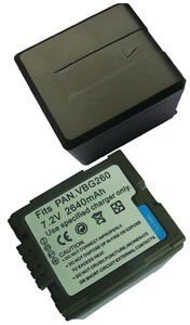 Panasonic VDR-D310 (2640 mAh 7.4 V, Sort)