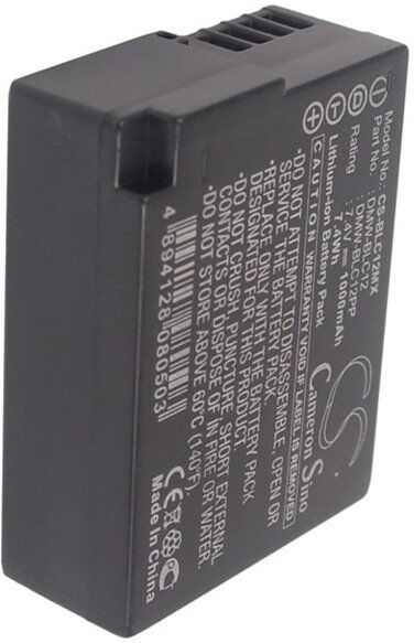 Panasonic Batteri (1000 mAh 7.4 V, Sort) passende til Batteri til Panasonic Lumix DMC-GH2HK