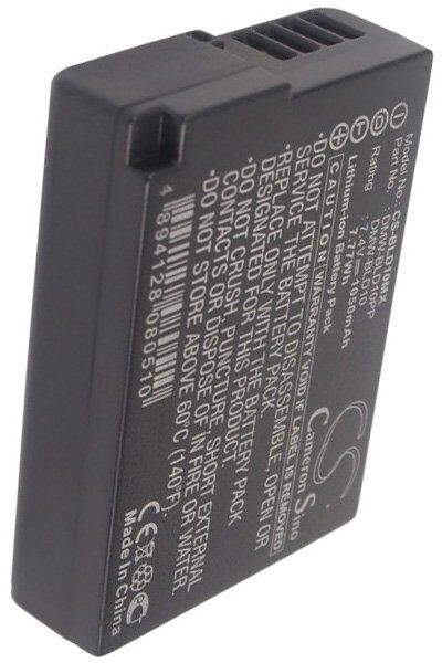 Panasonic Batteri (1050 mAh 7.4 V) passende til Batteri til Panasonic Lumix DMC-GX1XK