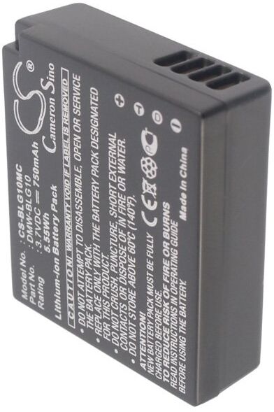 Panasonic Batteri (750 mAh 7.4 V, Sort) passende til Batteri til Panasonic Lumix DMC-GF6K