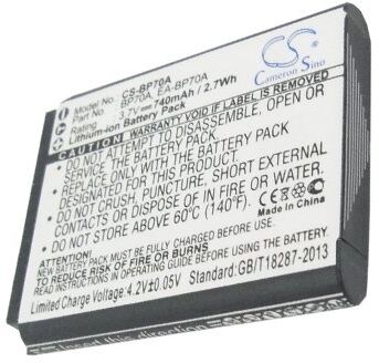 Samsung Batteri (740 mAh 3.7 V) passende til Batteri til Samsung ST94