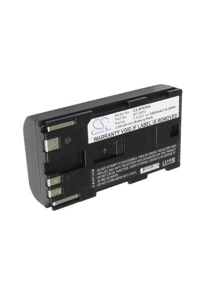 Canon Batteri (2200 mAh 7.4 V, Sort) passende til Batteri til Canon GL2