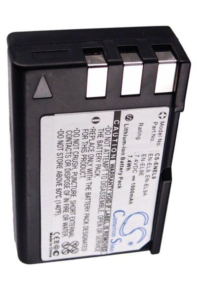 Nikon Batteri (1000 mAh 7.4 V) passende til Batteri til Nikon DSLR-D40X