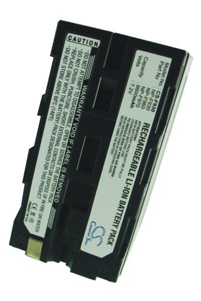 Sony Batteri (6600 mAh 7.4 V, Grå) passende til Batteri til Sony CCD-TR3300