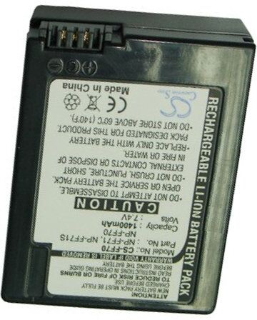 Sony Batteri (1400 mAh 7.4 V) passende til Batteri til Sony DCR-PC109