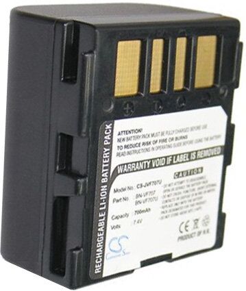 JVC Batteri (700 mAh 7.4 V, Sort) passende til Batteri til JVC GR-D275U