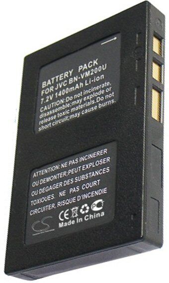 JVC Batteri (750 mAh 7.4 V, Sort) passende til Batteri til JVC GZ-MC100