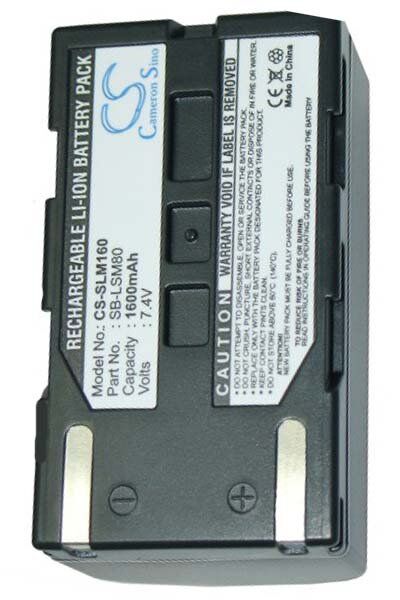 Samsung Batteri (1600 mAh 7.4 V, Grå) passende til Batteri til Samsung VP-D362i