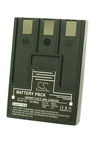 Canon Batteri (790 mAh 3.7 V, Sort) passende til Batteri til Canon Digital IXUS IIs