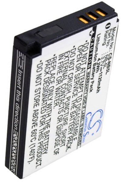 Canon Batteri (1120 mAh 3.7 V) passende til Batteri til Canon PowerShot ELPH S410