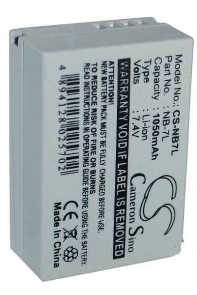 Canon Batteri (1050 mAh 7.4 V) passende til Batteri til Canon PowerShot G11