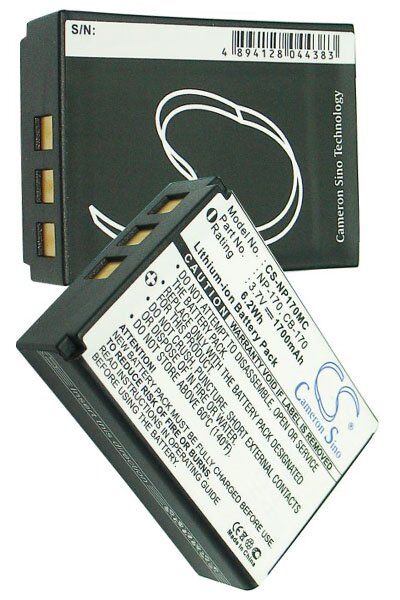 Ordro Batteri (1700 mAh 3.7 V) passende til Batteri til Ordro HDV-D370