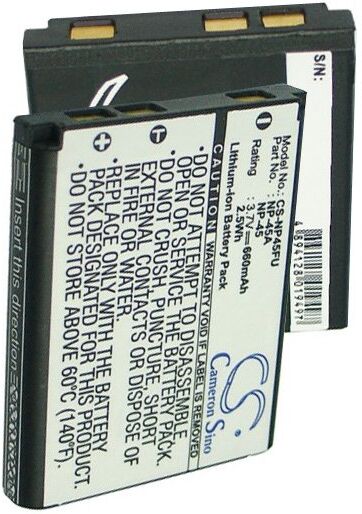 Fujifilm Batteri (660 mAh 3.7 V) passende til Batteri til FujiFilm FinePix Z1000EXR