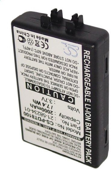 Symbol Batteri (2000 mAh 3.7 V, Sort) passende til Batteri til Symbol SPT1740