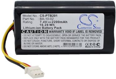 Citizen Batteri (2200 mAh 7.2 V, Sort) passende til Batteri til Citizen CMP-10 Mobile Thermal Printer