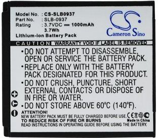 Samsung Batteri (1000 mAh 3.7 V) passende til Batteri til Samsung NV33