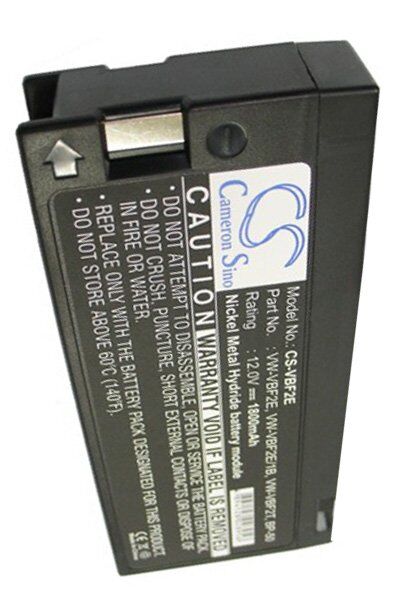Panasonic Batteri (1800 mAh 12.0 V, Sort) passende til Batteri til Panasonic NV-M2200PN