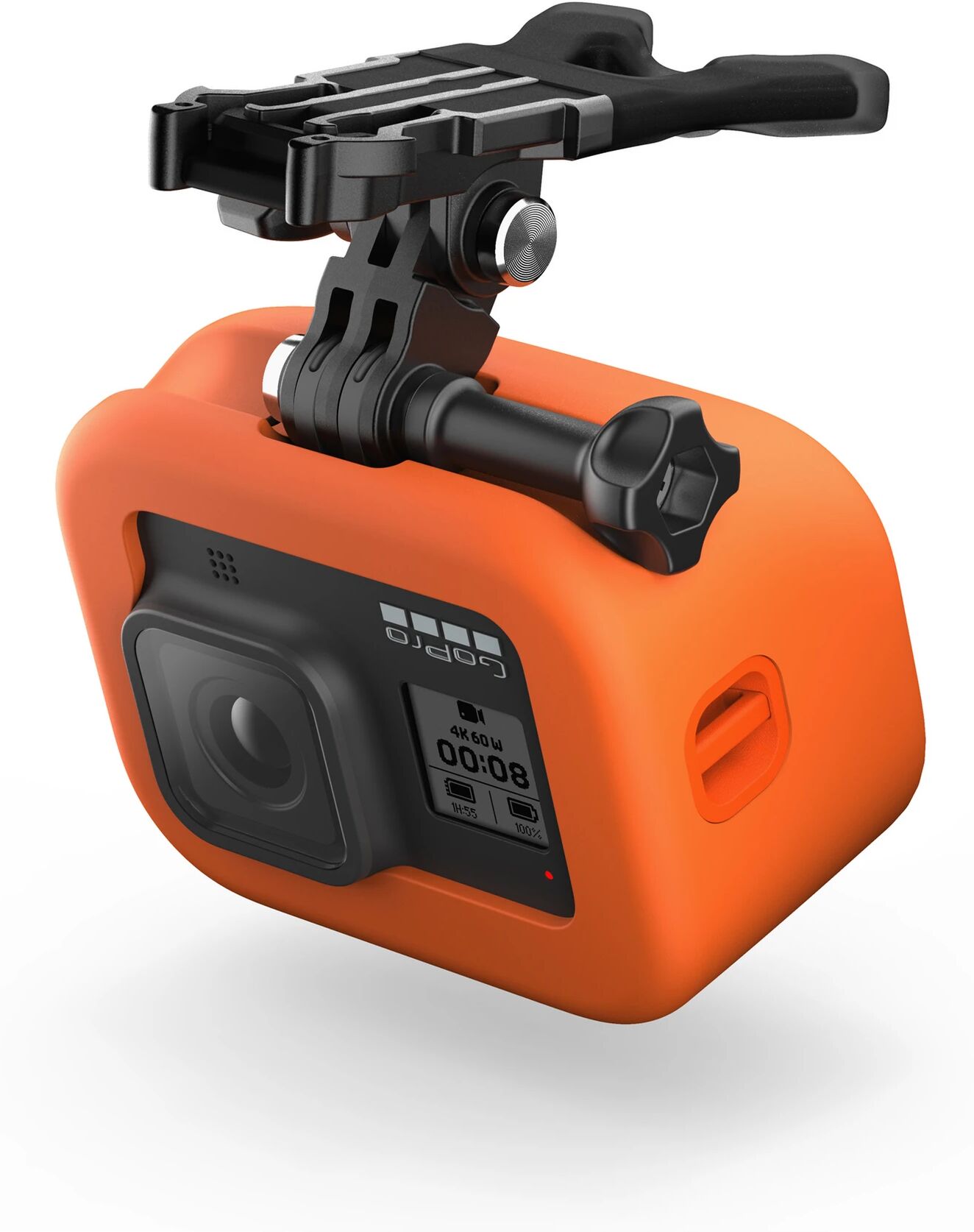 GoPro Bite Mount + Floaty (Hero8 Black), håndfriløsning og flyteelement STD BLACK