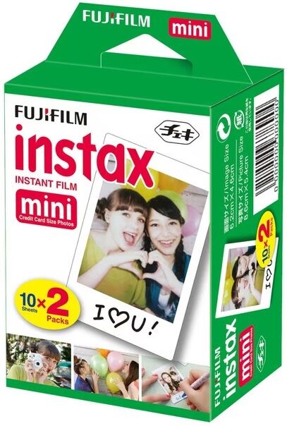 Fujifilm Papel Fotográfico P/ Instax Mini Glossy 4.6x6.2cm (10 Fotografias) - Fujifilm