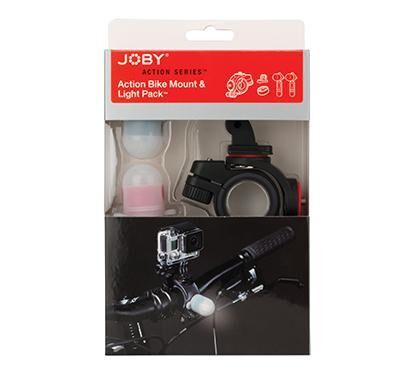 Joby( Gorillapod) Suporte De Bicicleta + Pack De Luz P/ Action Cams - Joby
