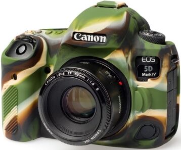 EASYCOVER Capa Silicone Camuflagem para Canon 5D Mark IV