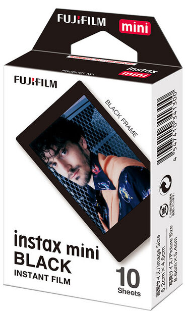Fujifilm Instax Mini Color Frame Preto (10 Poses)