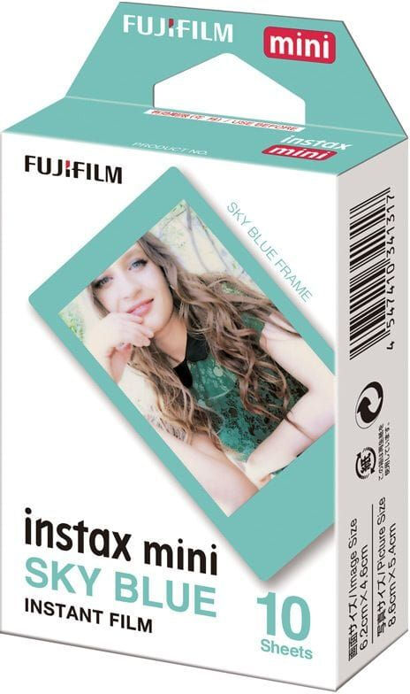 Fujifilm Instax Mini Color Frame Azul (10 Poses)