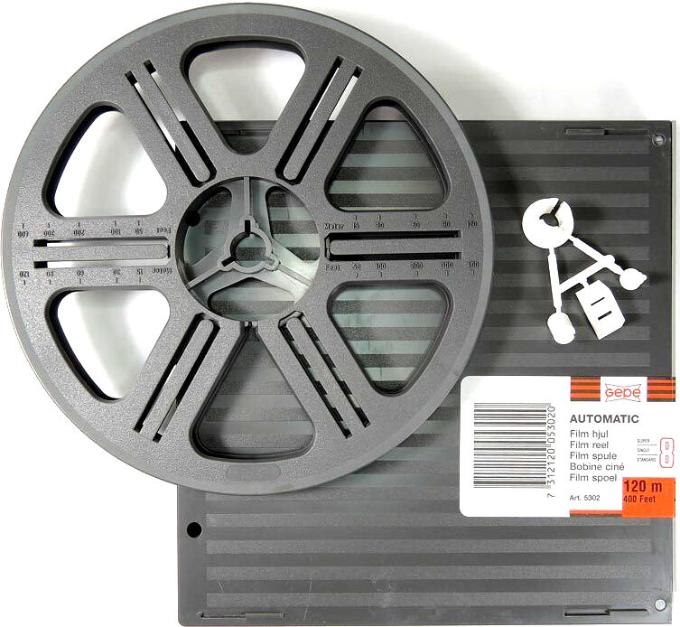 GEPE Bobine de Filme Super8 120 metros