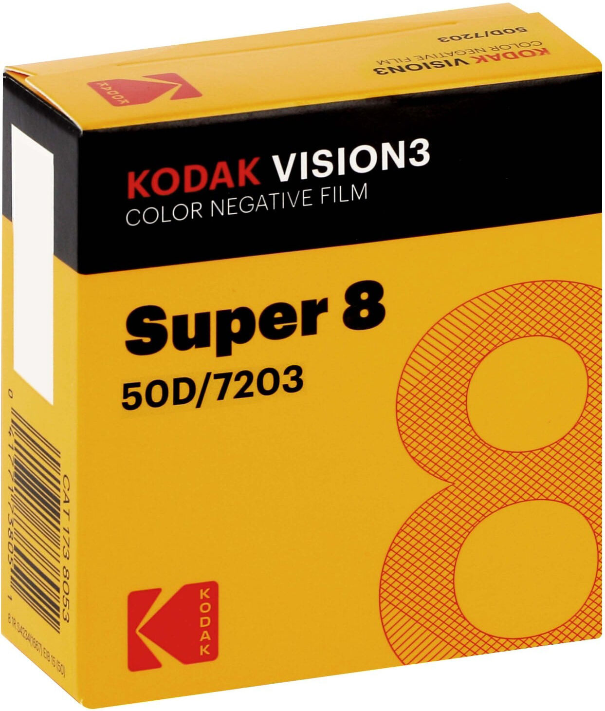 Kodak Film Vision3 50D 8mm para C�mara Super 8